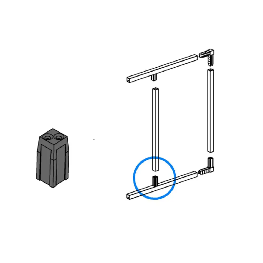 Коннектор Santreyd для мебельных профилей - надежное соединение алюминиевых конструкций 85499989 STLM-0063397 - Вид №2