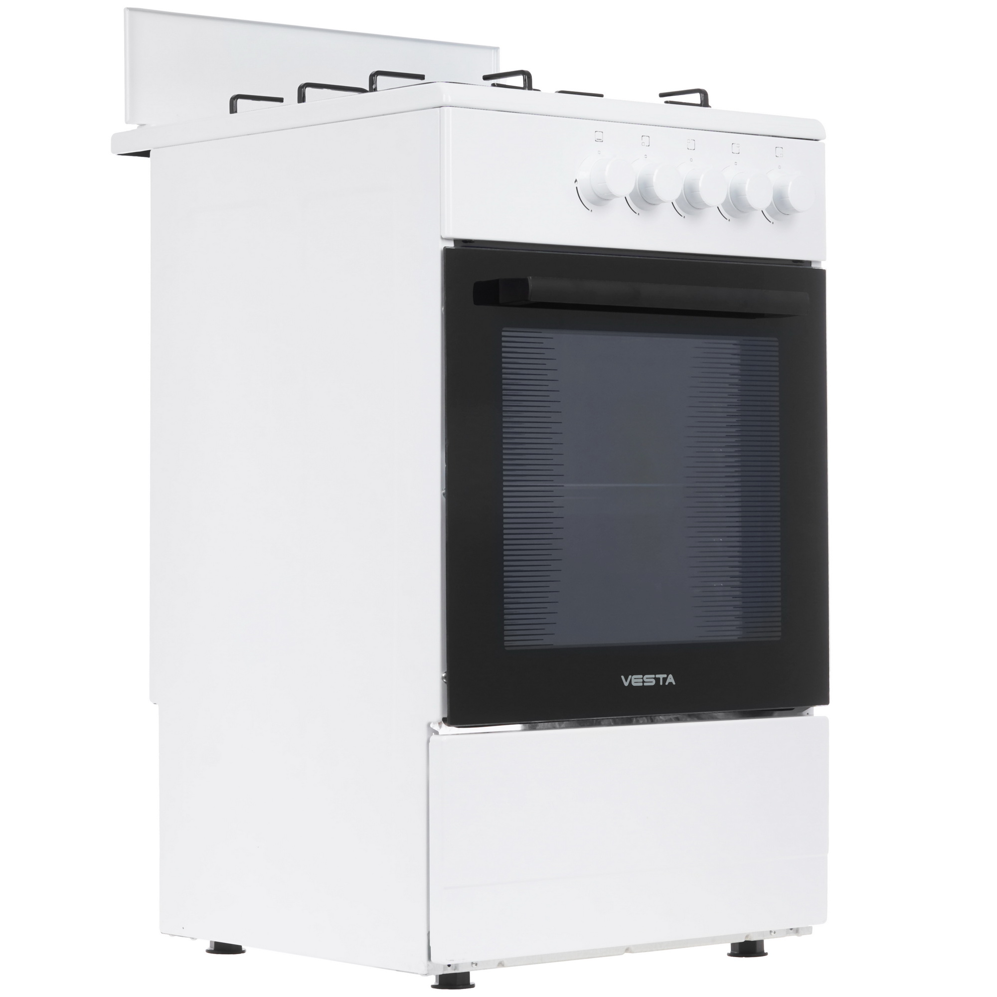 9071500 Газовая плита Vesta Bergamo VGG 5021.1 белый STDN-0047317 - Вид №1