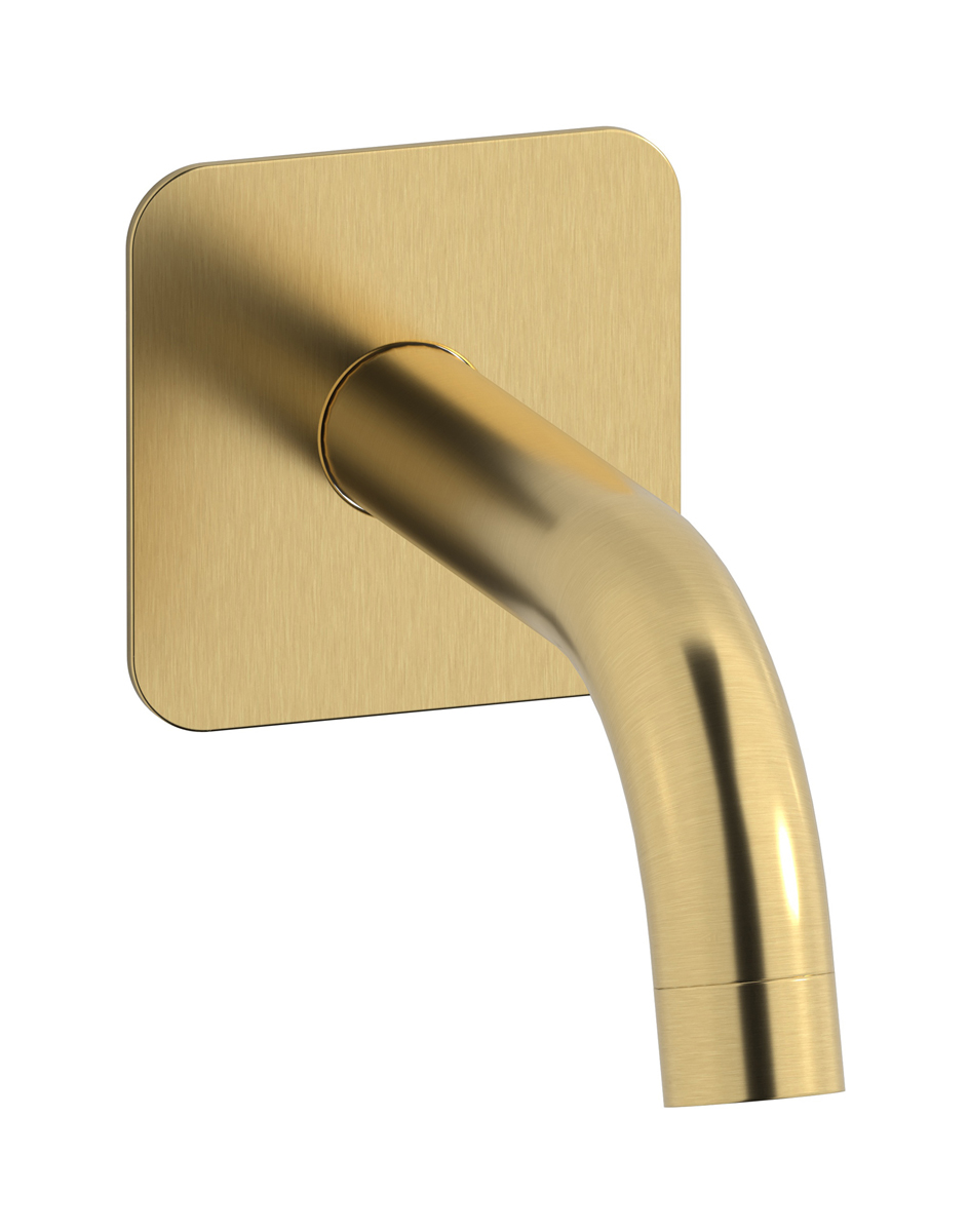 Настенный излив WE ARE IB id320os_22 Brushed Gold Industria