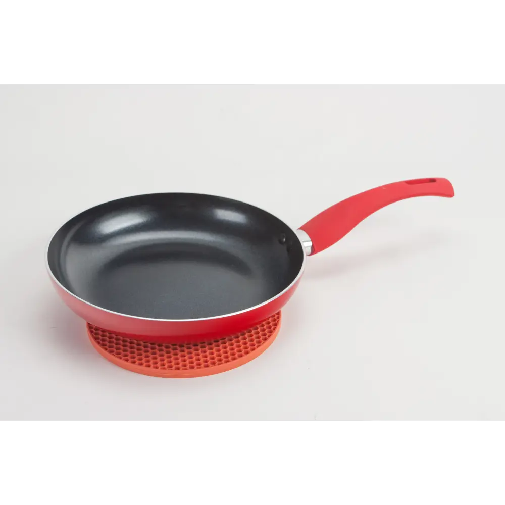 Прихватка/подставка под горячее 18x18x0.75 см силикон цвет коралл Santreyd STLM-2027435 - Вид №2