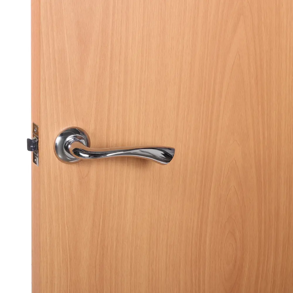 Ручки дверные на розетке EDS-V203 AGED, цвет серебро EDSON STLM-2178750 - Вид №7