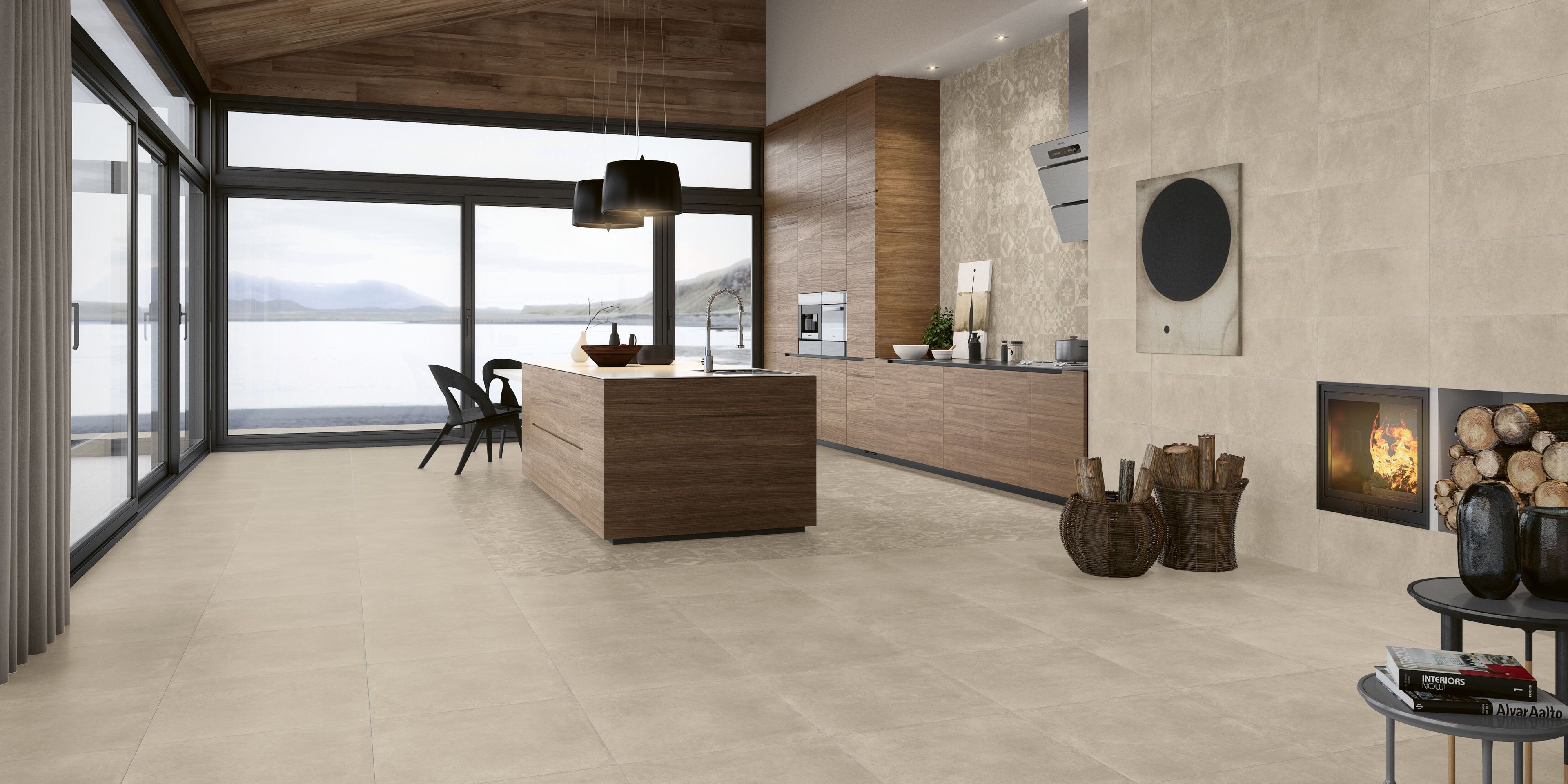 Пол / покрытие для внутреннего и наружного применения с эффектом цемента Revigrés ARCH-00118052 - Вид №4