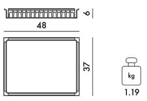 ARCH-00031395 Лоток для хранения яиц Kartell Италия PIAZZA - Вид №22