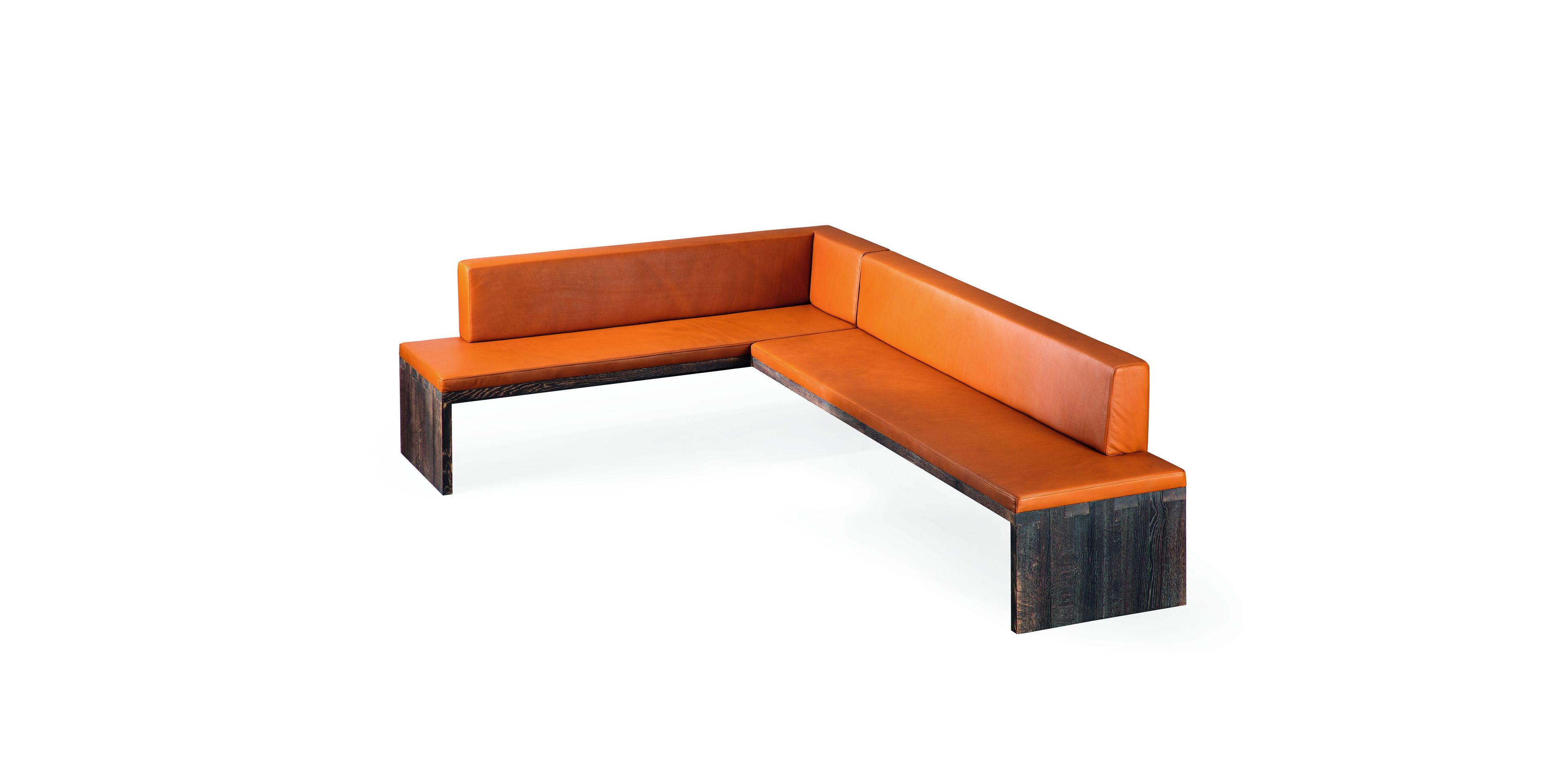 Деревянная мягкая скамейка со спинкой JANUA SC 02 ARCH-00075764 - Вид №20