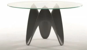Tonin Casa Круглый стол из закаленного стекла с основанием из tecnoril®  T8071
