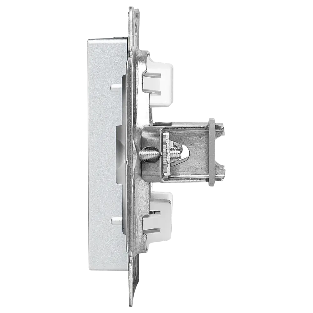 Розетка ТВ/спутник встраиваемая Systeme Electric AtlasDesign без заземления цвет алюминий STLM-2060495 - Вид №3