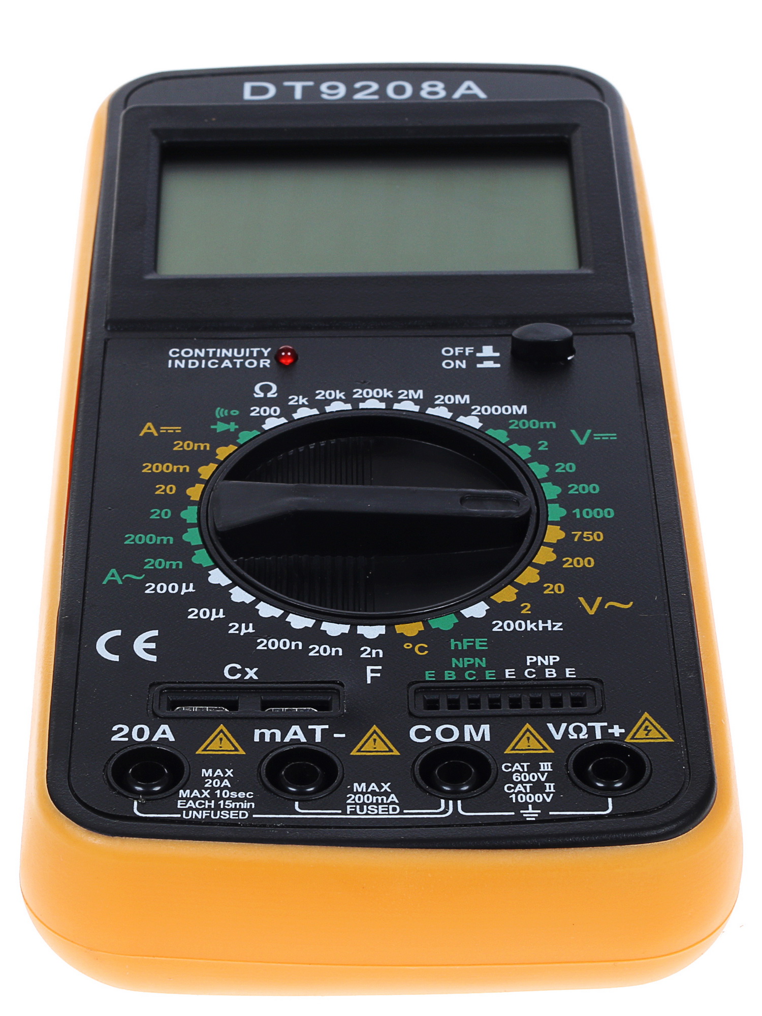 Мультиметр TEK DT 9208A 1118129 STDN-0139283