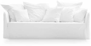 Gervasoni Мягкий диван со съемным чехлом в современном стиле 4-х местная ткань Ghost