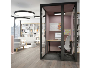 Одноместный акустическая офисная кабина