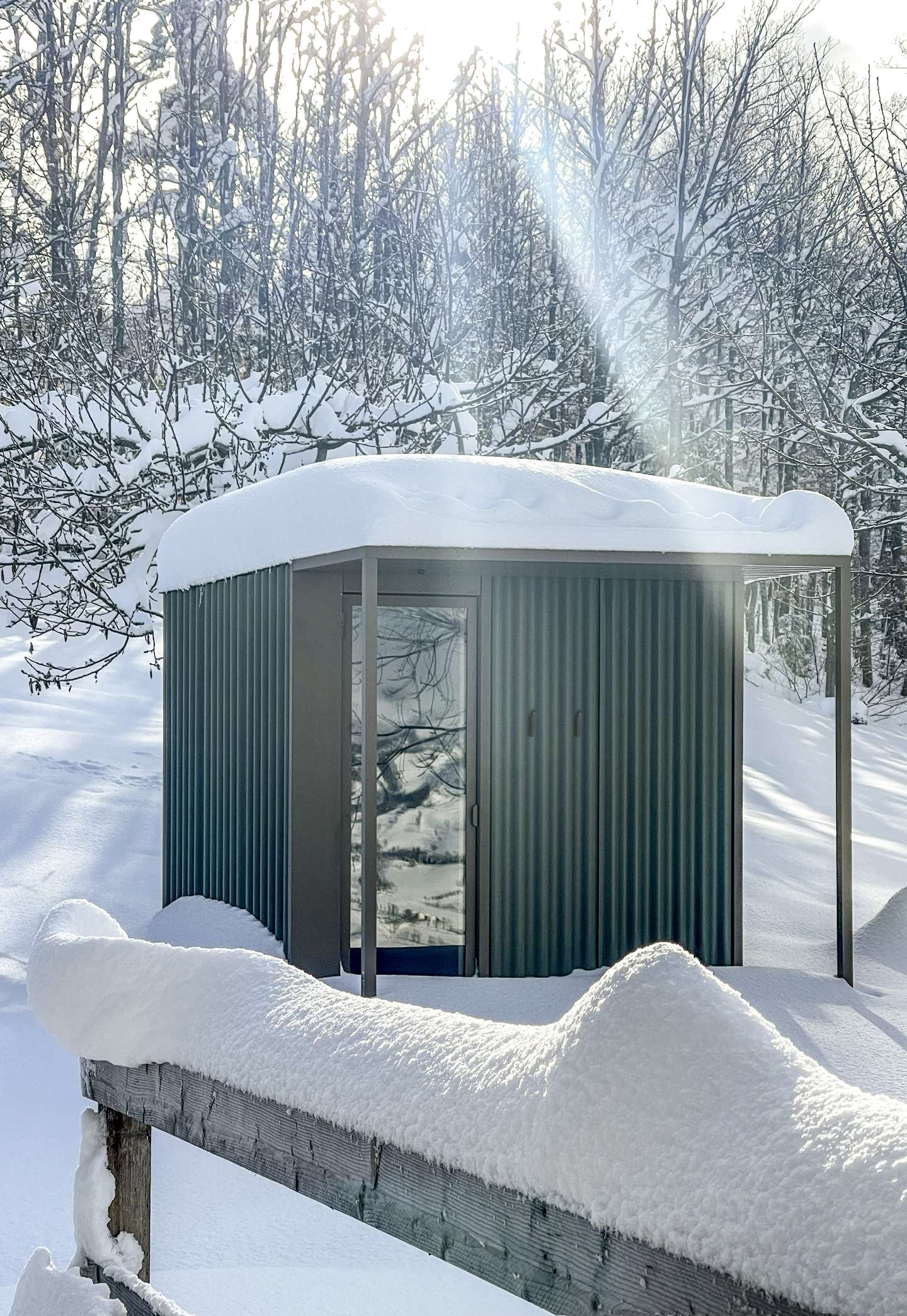 Финская сауна на открытом воздухе Effegibi CABANON ARCH-00131765 - Вид №13