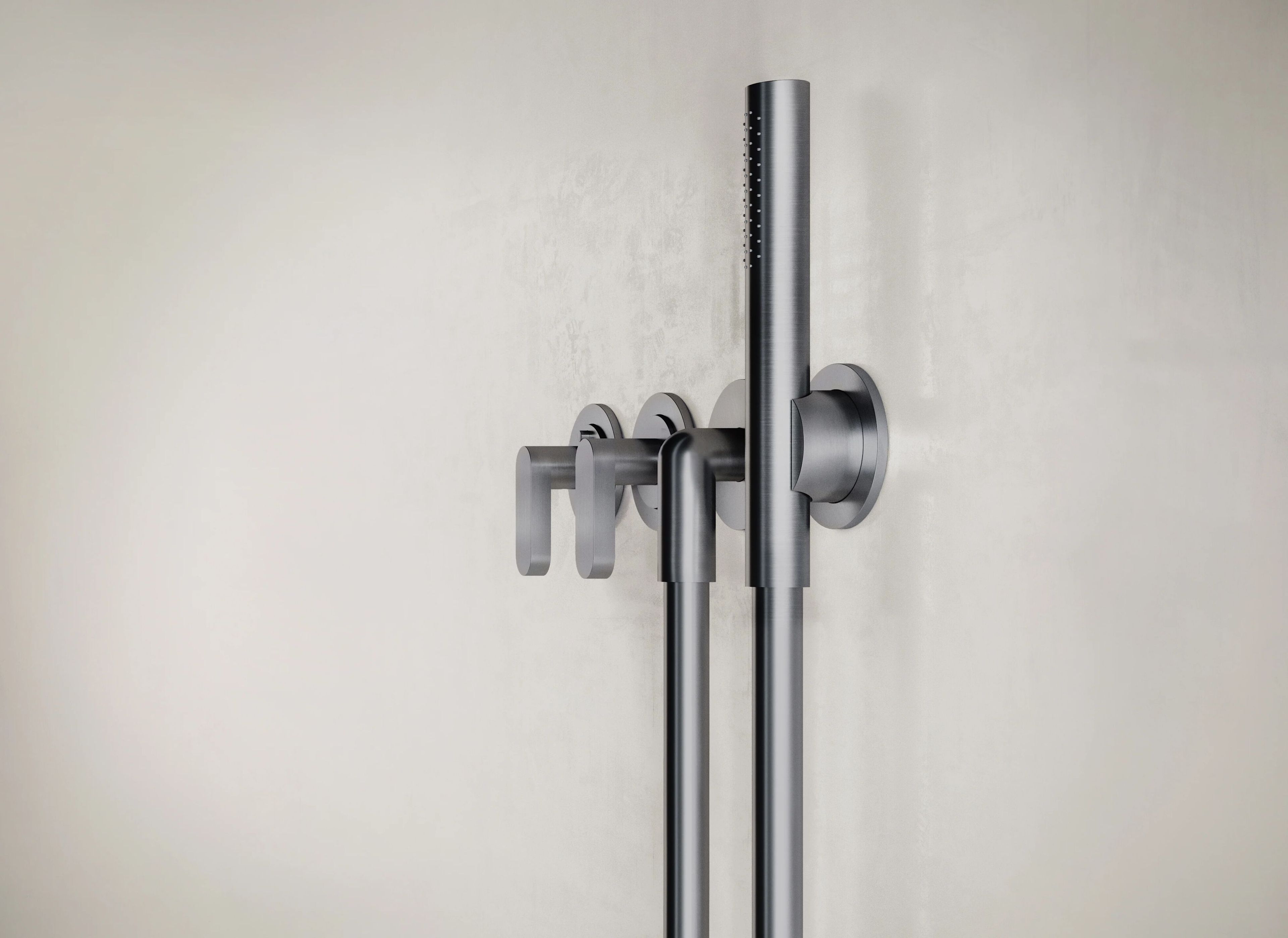 Термостатический набор для душа из нержавеющей стали с ручным душем COCOON John Pawson ARCH-00134906 - Вид №9