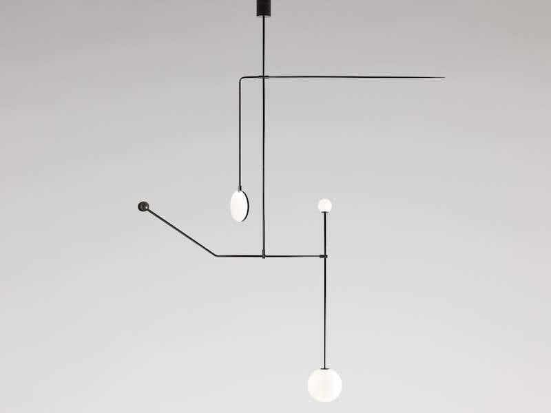 Латунный светодиодный подвесной светильник ручной работы Michael Anastassiades Mobile Chandeliers ARCH-00059186