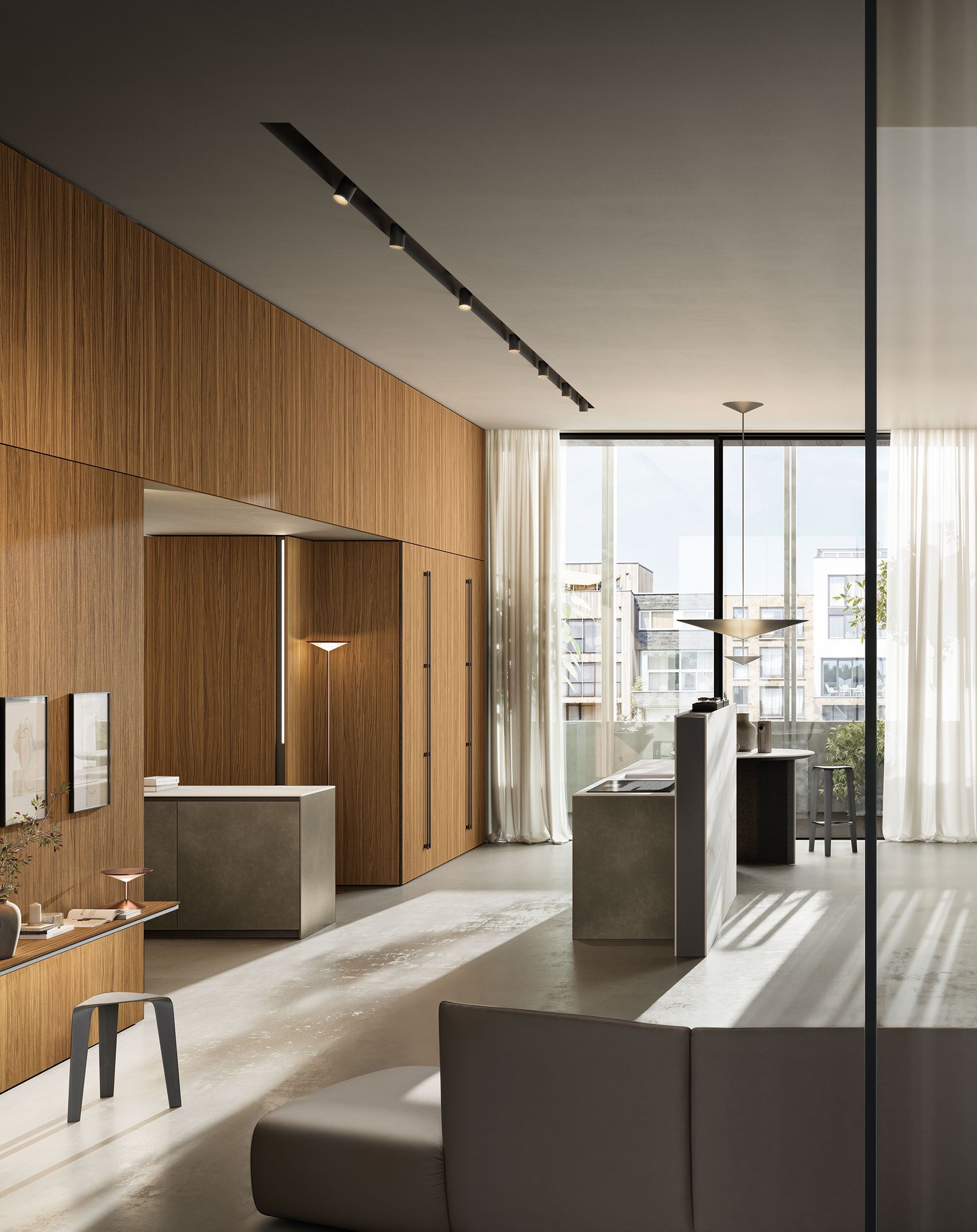 Кухня с островом Copatlife Life Projects ARCH-00072594 - Вид №7