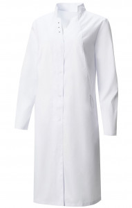 4957336 Халат "Элегант" белый  Медицинская одежда  размер 52