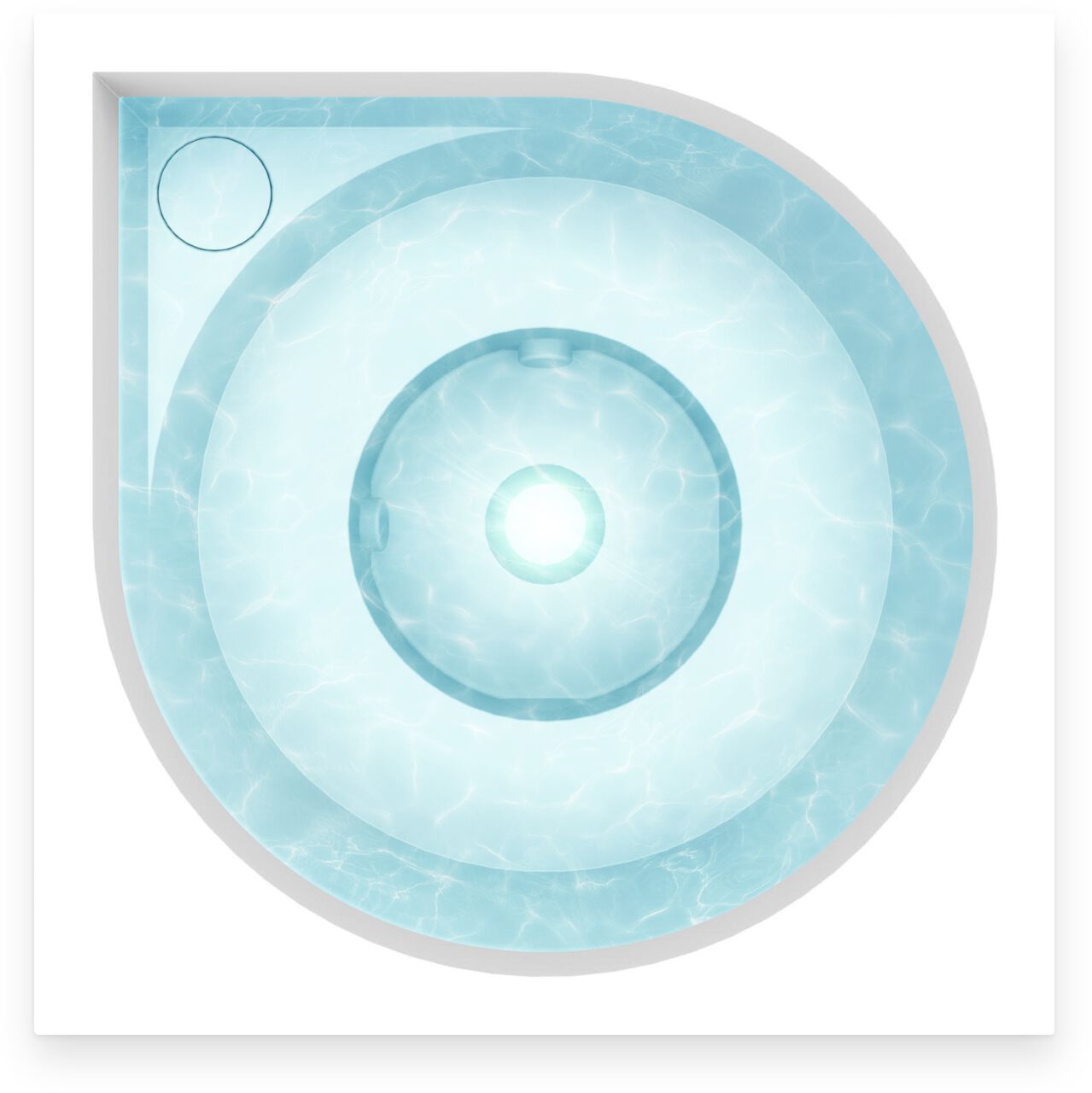 Открытый акриловый мини-бассейн Drop LAMPI ARCH-00022745 - Вид №6