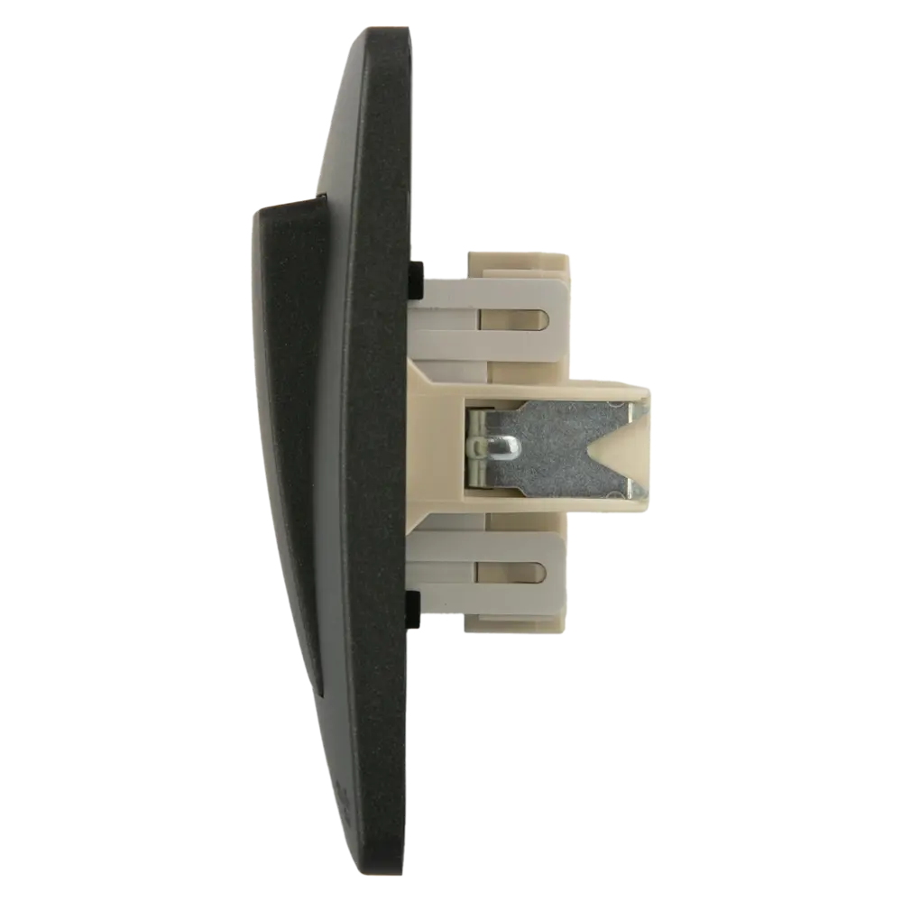 Выключатель проходной встраиваемый Systeme Electric Blanca 2 клавиши цвет антрацит 86728923 STLM-2088230 - Вид №4