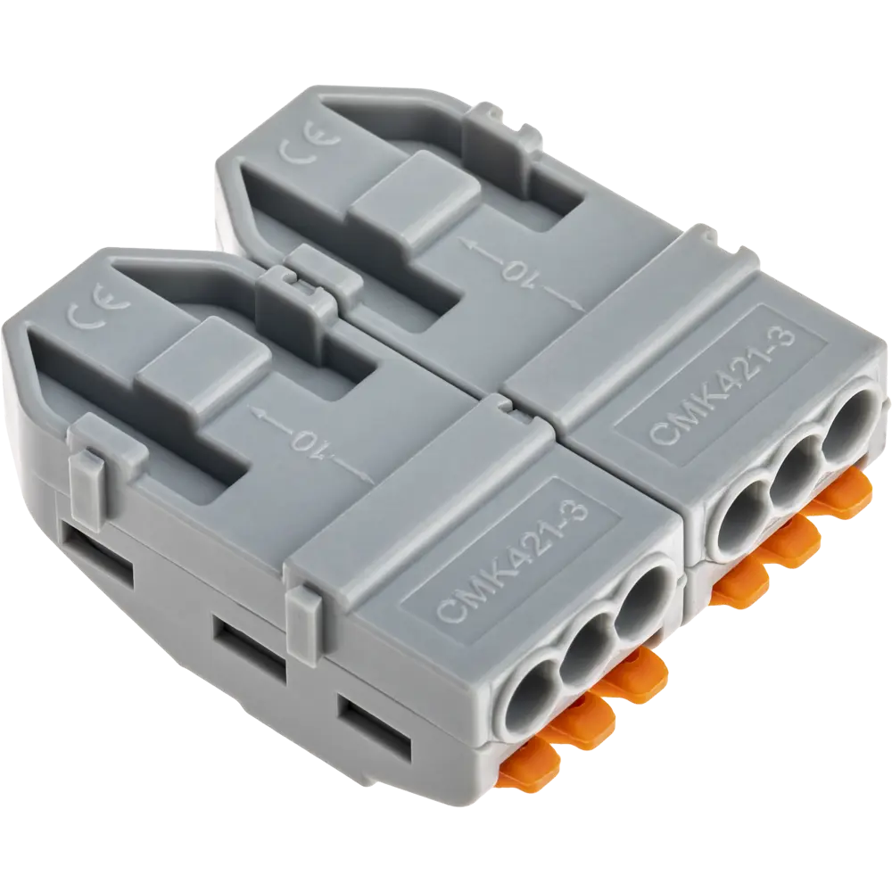 87887424 Клемма разветвительная Duwi 26665 4-проводная 4 мм 4 шт. STLM-1117901  - Вид №8