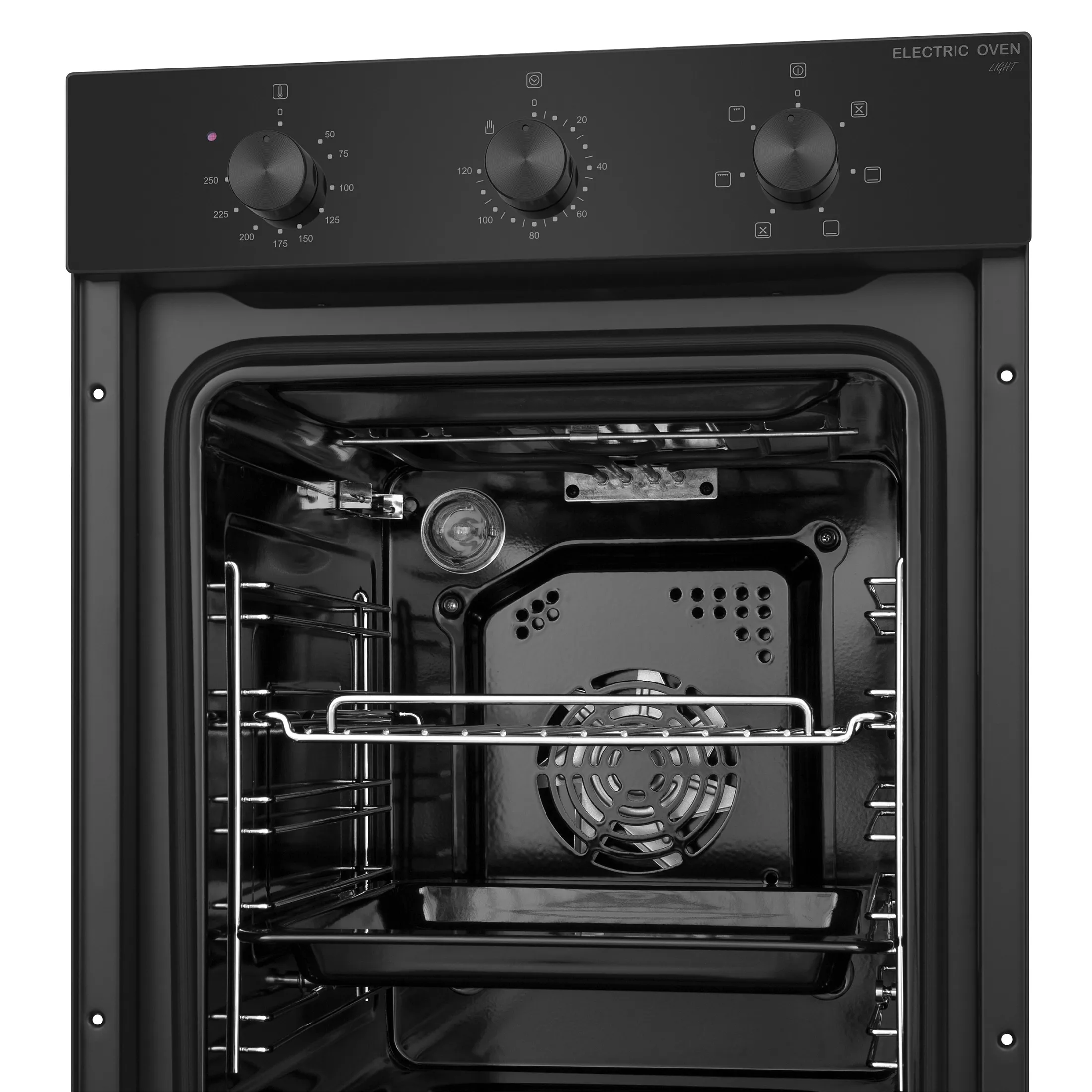 9168810 Электрический духовой шкаф Meferi MEO456BK LIGHT черный STDN-0052818 - Вид №7