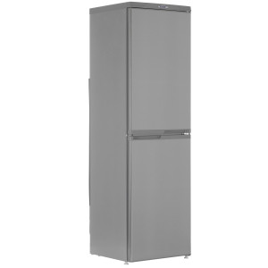 1393754 Холодильник с морозильником   DON R-296 NG серебристый