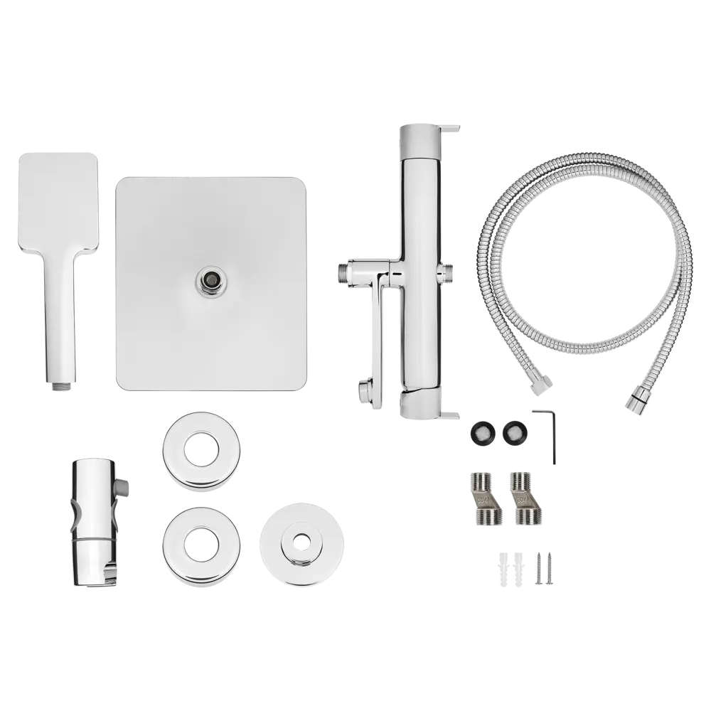 Душевая система KONSENSA Теано со смесителем 3 режима цвет хром STLM-2110233 - Вид №6