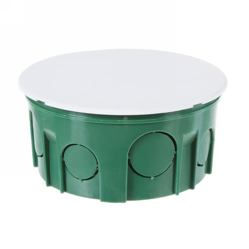 Распределительная коробка скрытая Systeme Electric D100x50 мм 12 вводов IP30 цвет зёленый STLM-2055563