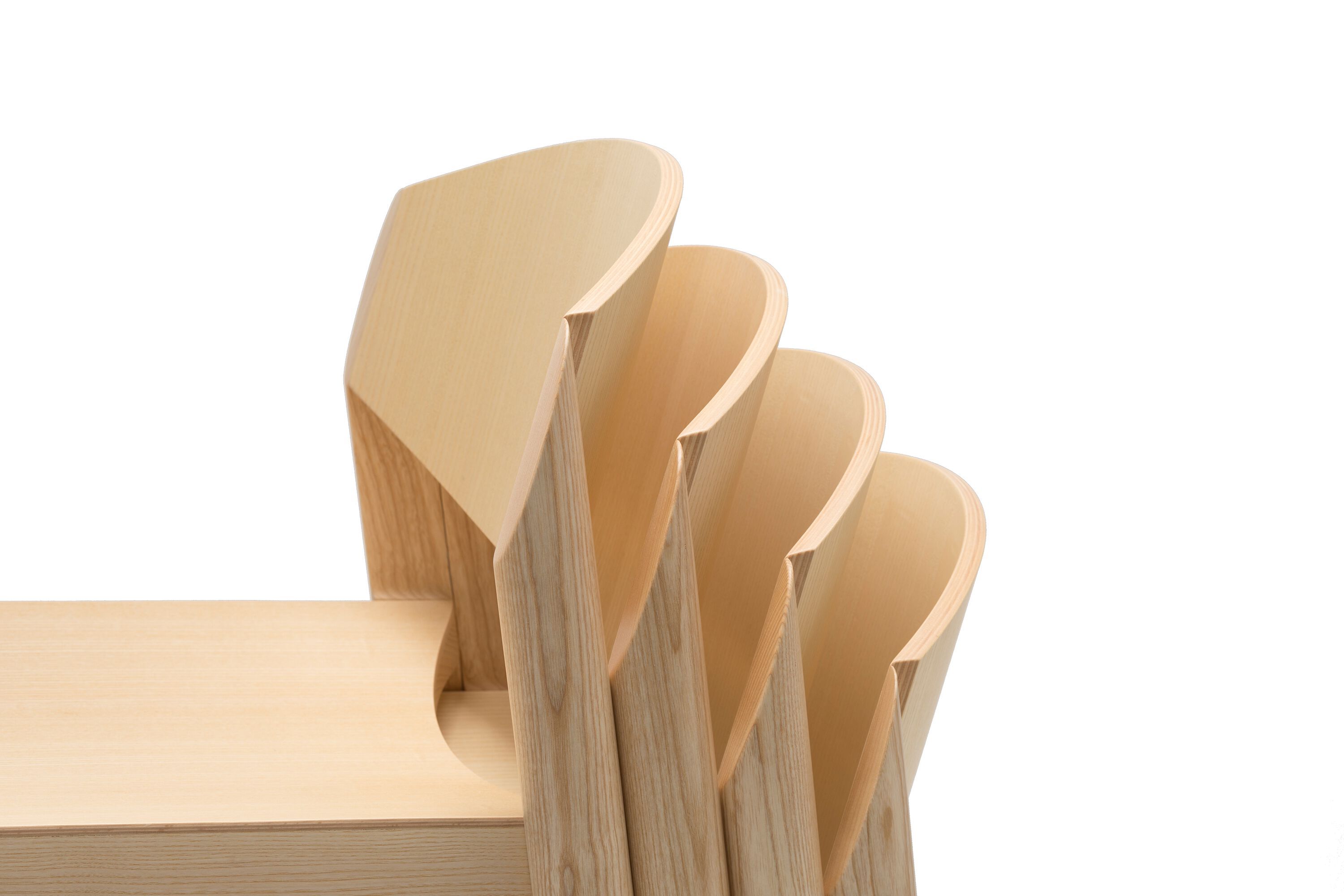 Деревянный штабелируемый стул Established&Sons MAURO CHAIR ARCH-00087828 - Вид №25