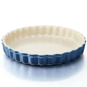 Форма для выпечки рифленая Le Creuset, 28 см, синяя