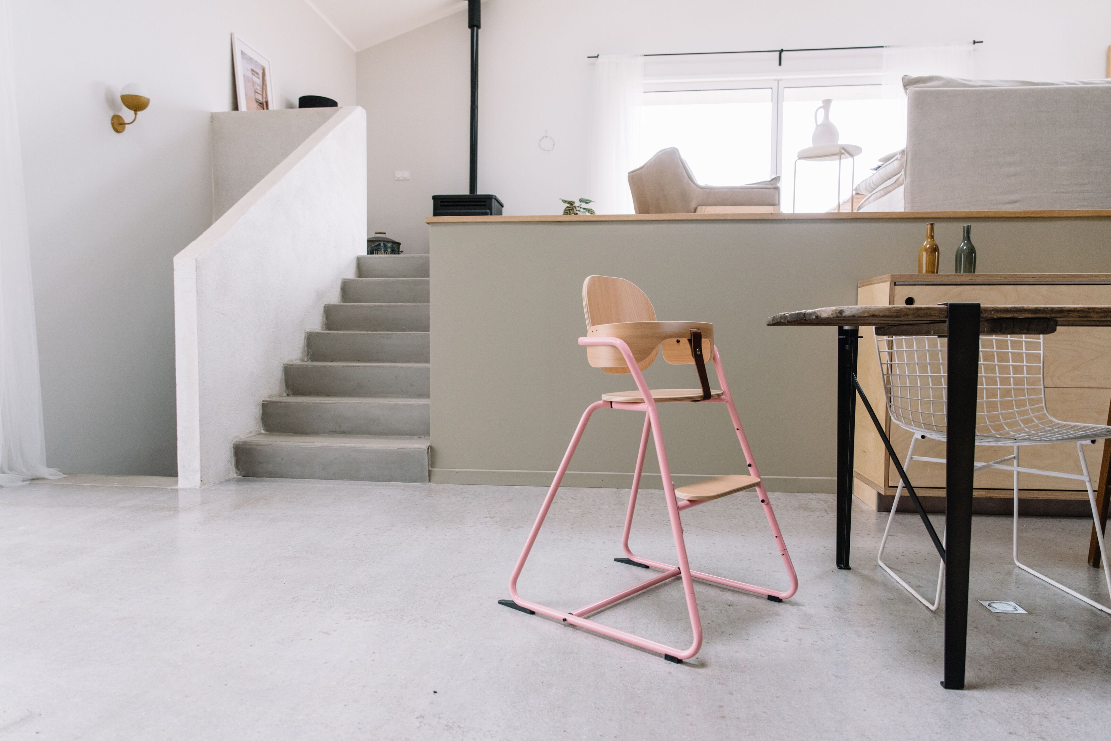 Стальной и деревянный стул / высокий стул Charlie Crane TIBU ARCH-00110142 - Вид №2