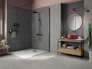 Пол / облицовка керамогранита с эффектом камня