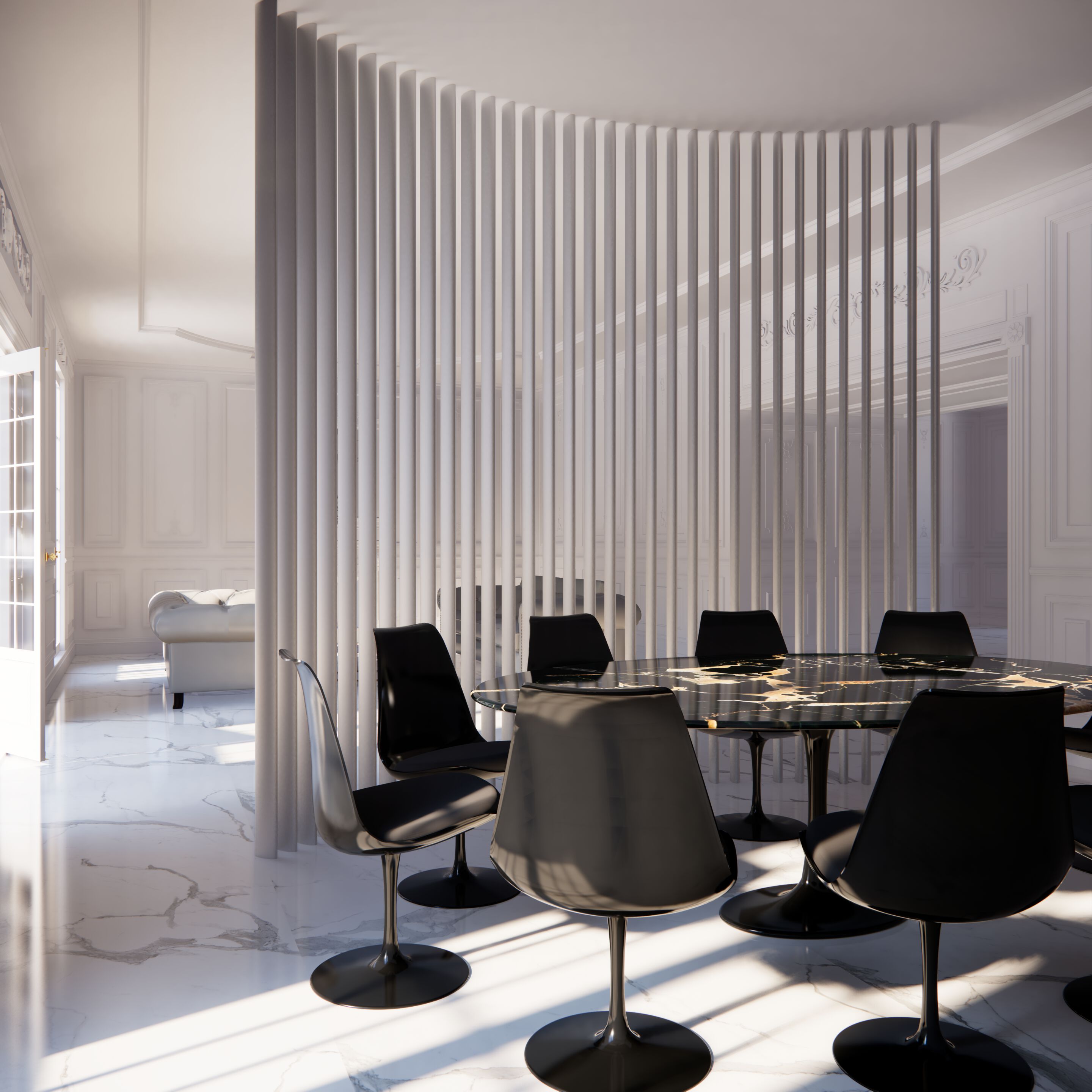 Алюминиевая перегородка KOVER Kover Floor ARCH-00105106 - Вид №1