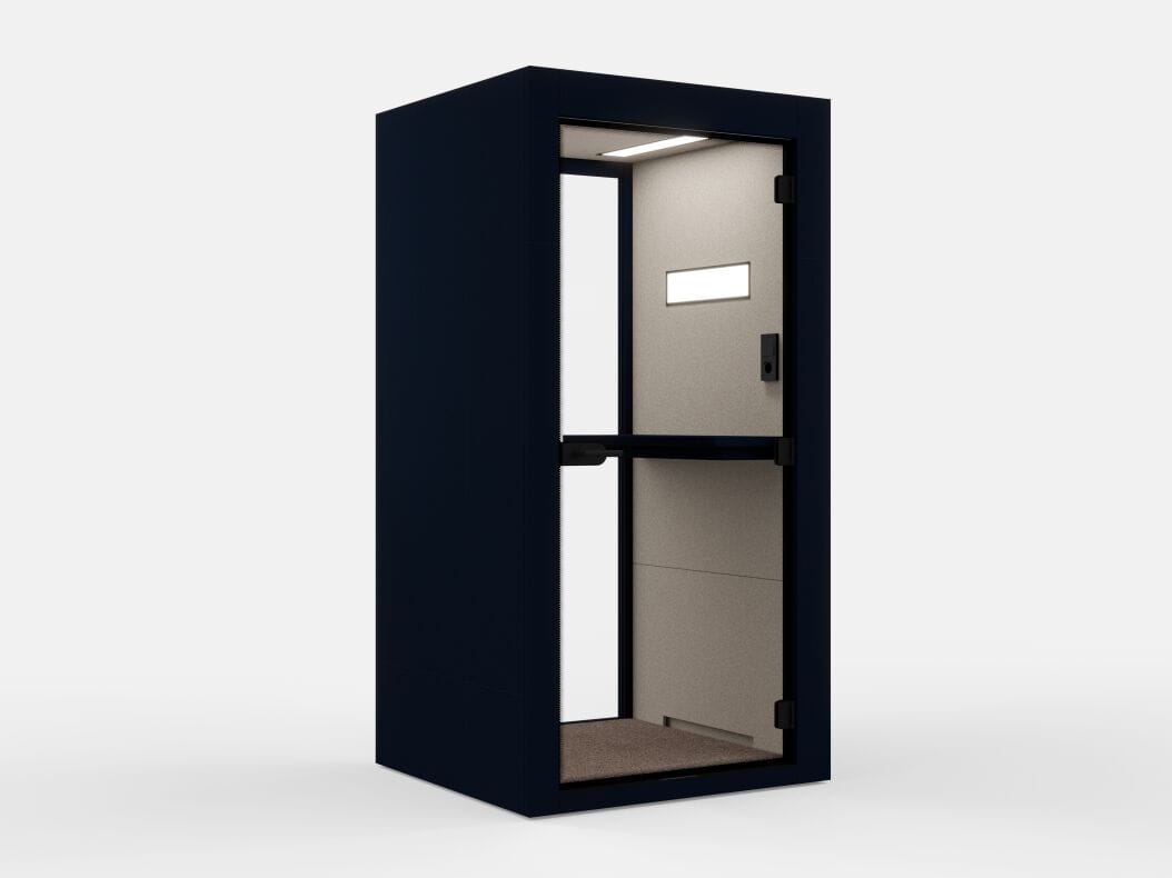 Одноместная акустическая офисная кабина со встроенным освещением Vetrospace VETROSPACE XS ARCH-00060974 - Вид №13