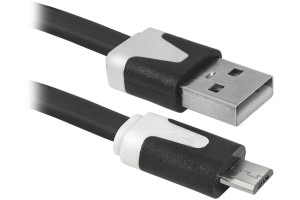 16125371 USB кабель USB08-03P USB2.0 AM-MicroBM, 1.0м пакет 87475 Defender