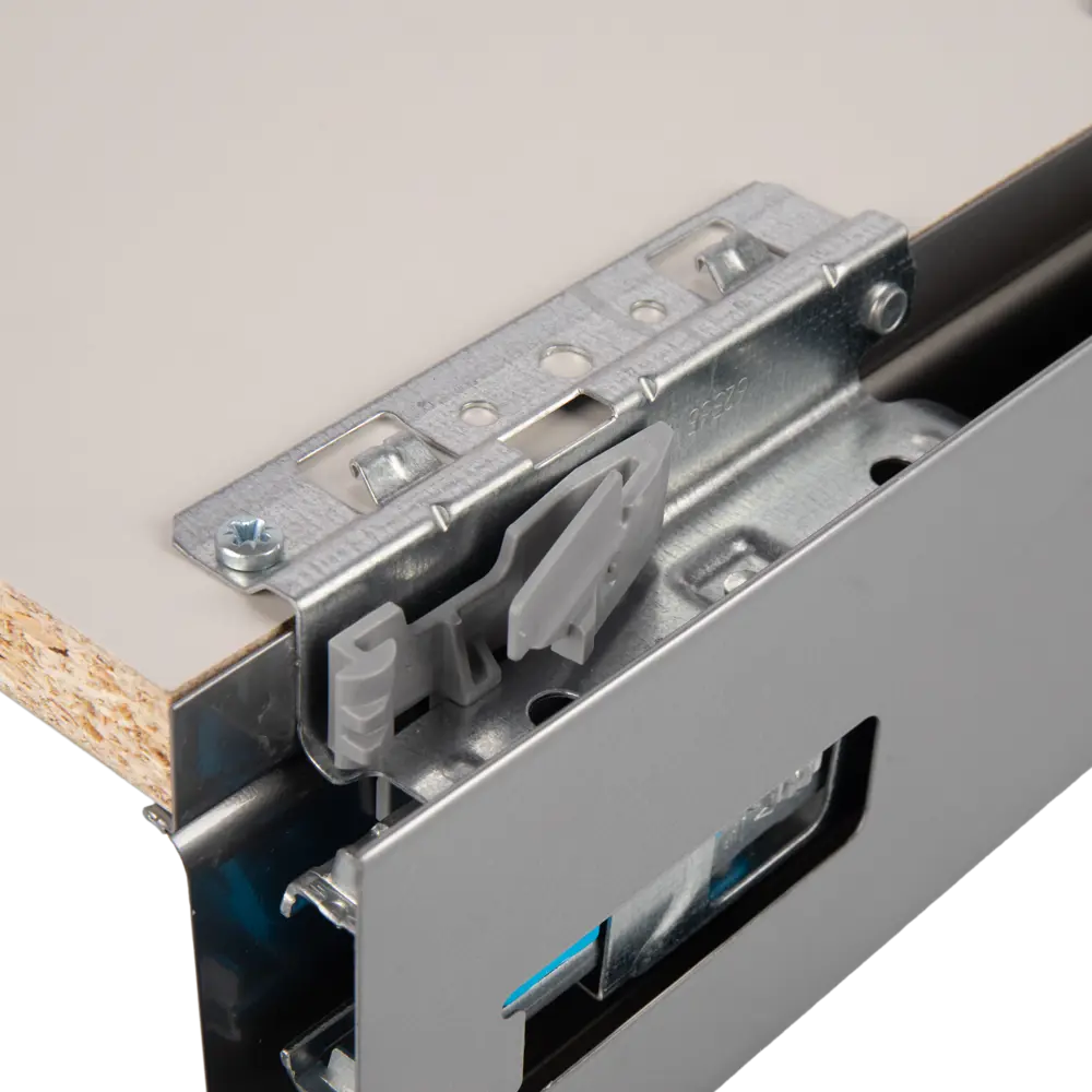 Ящик с плавным закрыванием 41.8x48x9.4 см Delinia D45/S МДФ цвет серый DELINIA ID Smart STLM-2101283 - Вид №4