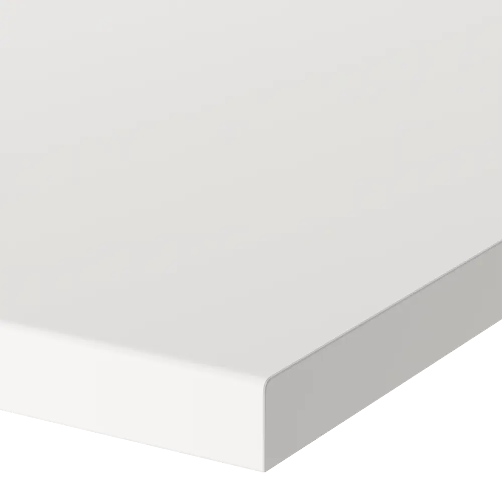 Столешница кухонная Сноу 100x100x2 см Искусственный камень цвет белый 89398959 STLM-2158089 Santreyd - Вид №1