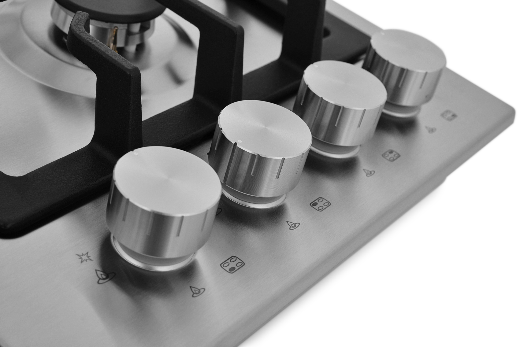 5361942 Газовая варочная поверхность ZUGEL ZGH601X STDN-0098263 - Вид №10