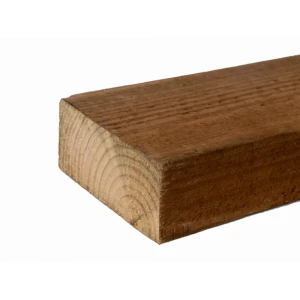 РУСШПАЛА Доска строительная импрегнированная 50х100х6000 мм для наружных работ 89405744