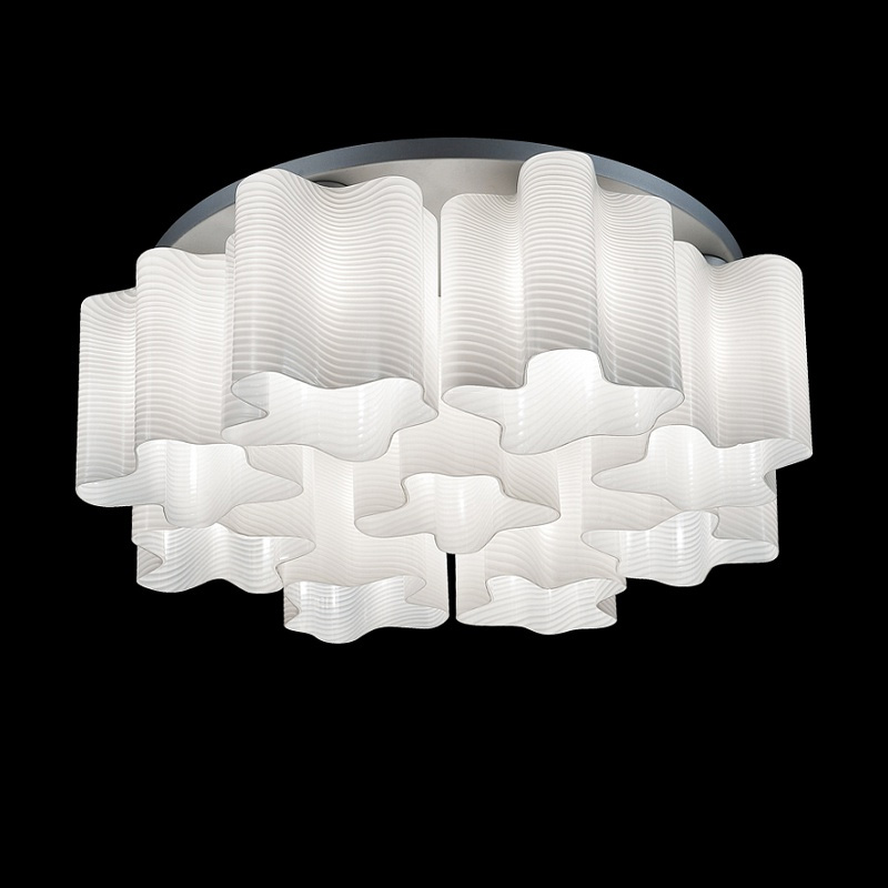 Потолочная люстра Lightstar Nubi Ondoso 802091 LIGHTSTAR ДИЗАЙНЕРСКИЕ, NUBI ONDOSO 058351 Белый  - Вид №2