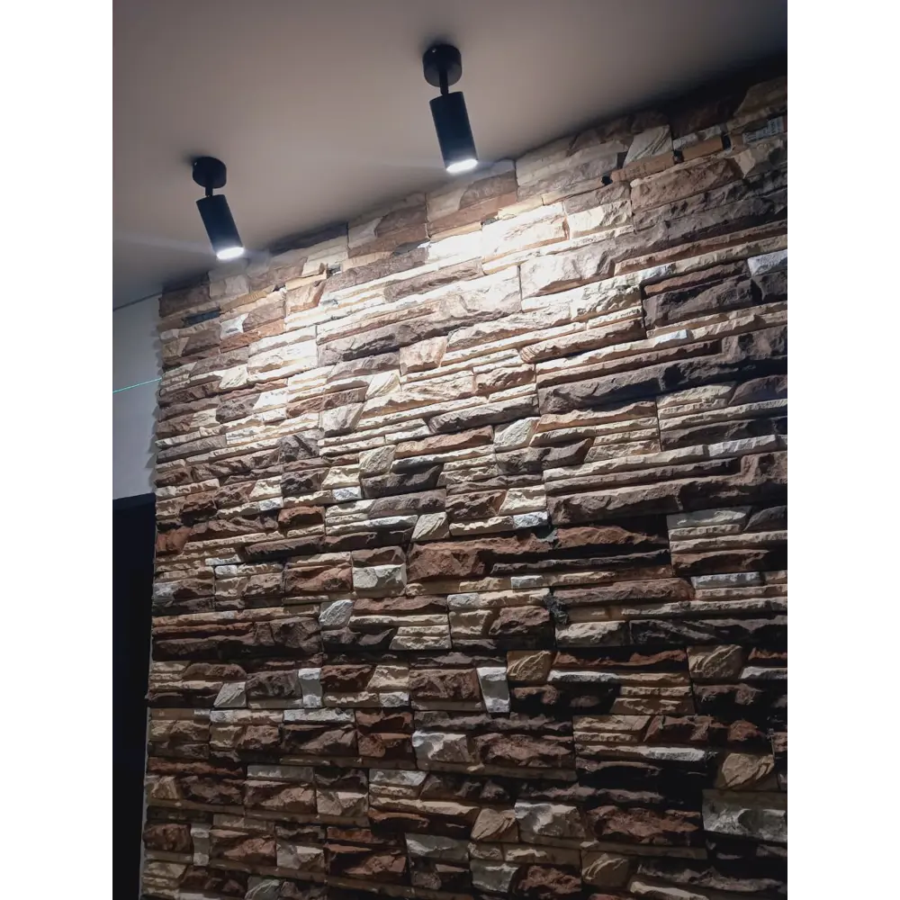 Камень искусственный Кавказ 011 коричневый 0.5 м2 Santreyd STLM-2034274 - Вид №3