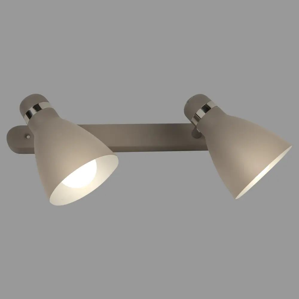Спот поворотный Merco 2xE27x40 Вт металл цвет серый Arte Lamp STLM-2134740 - Вид №3
