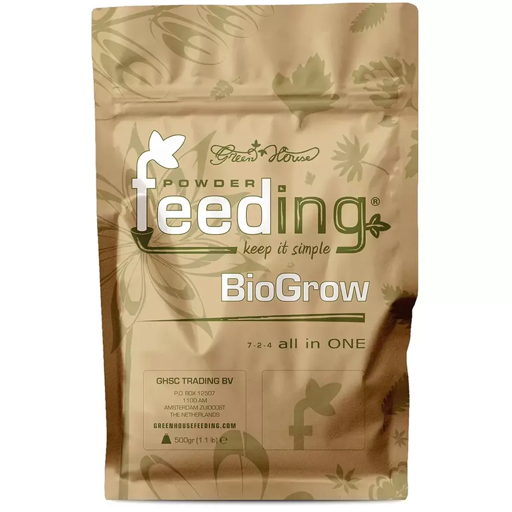 Удобрение для растений Green House Seeds Powder Feeding BioGrow 500гр