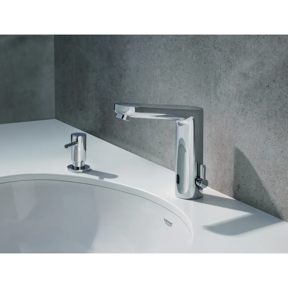 Смеситель для раковины Grohe Eurosmart инфракрасный цвет хром STLM-2139119 - Вид №2