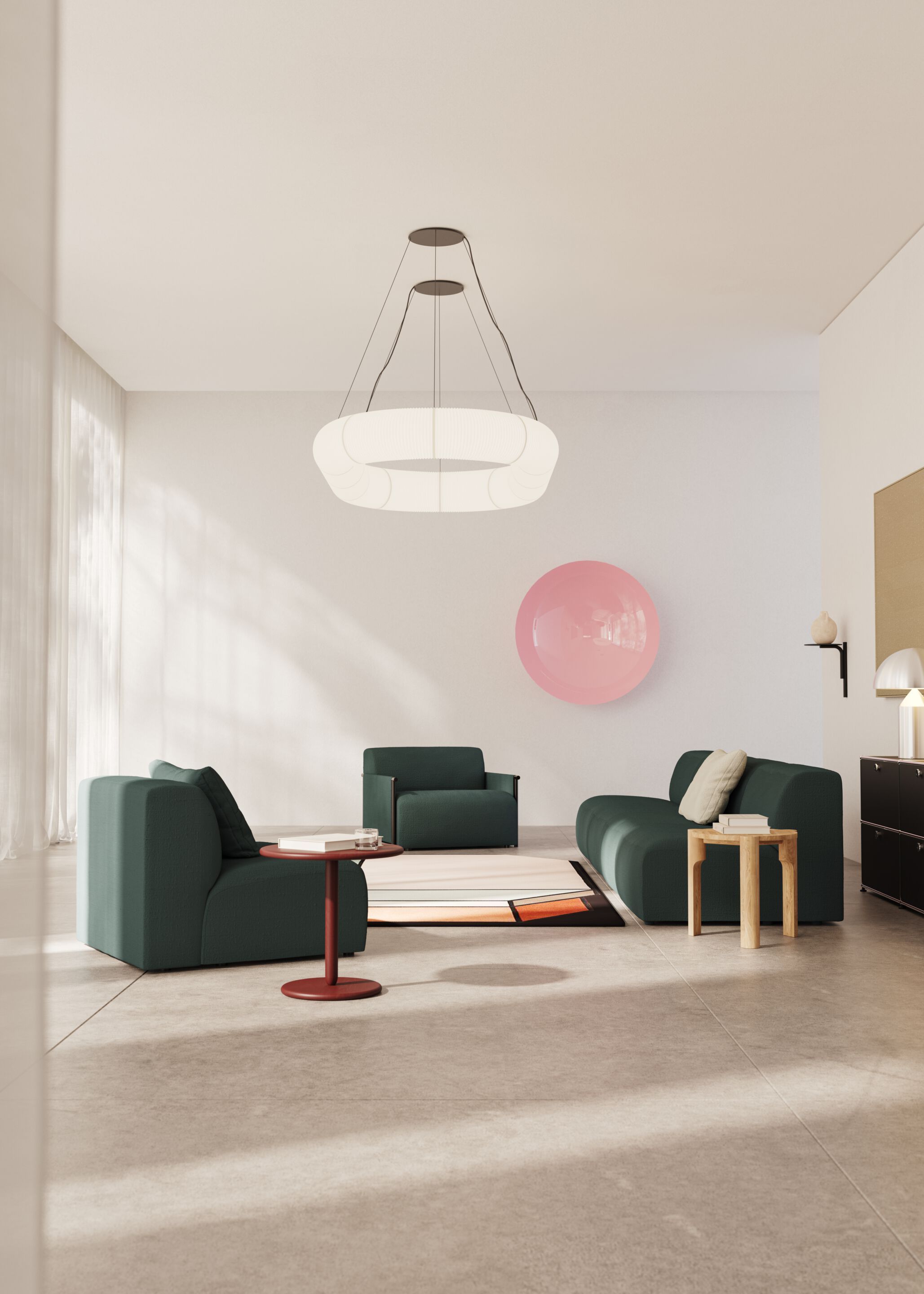 Тканевое кресло с подлокотниками Omelette Editions Savoye ARCH-00009033