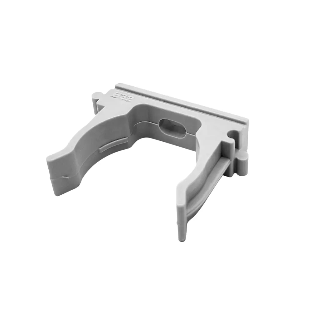 Держатель-клипса для труб LEXMAN D32 мм цвет серый 10 шт STLM-2160140 - Вид №1