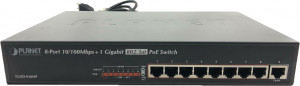 FGSD-910HP Planet 13" 8-port 10/100 ethernet 802.3at poe+ switch with 1-port gigabit (130w) PLANET Technology Corporation