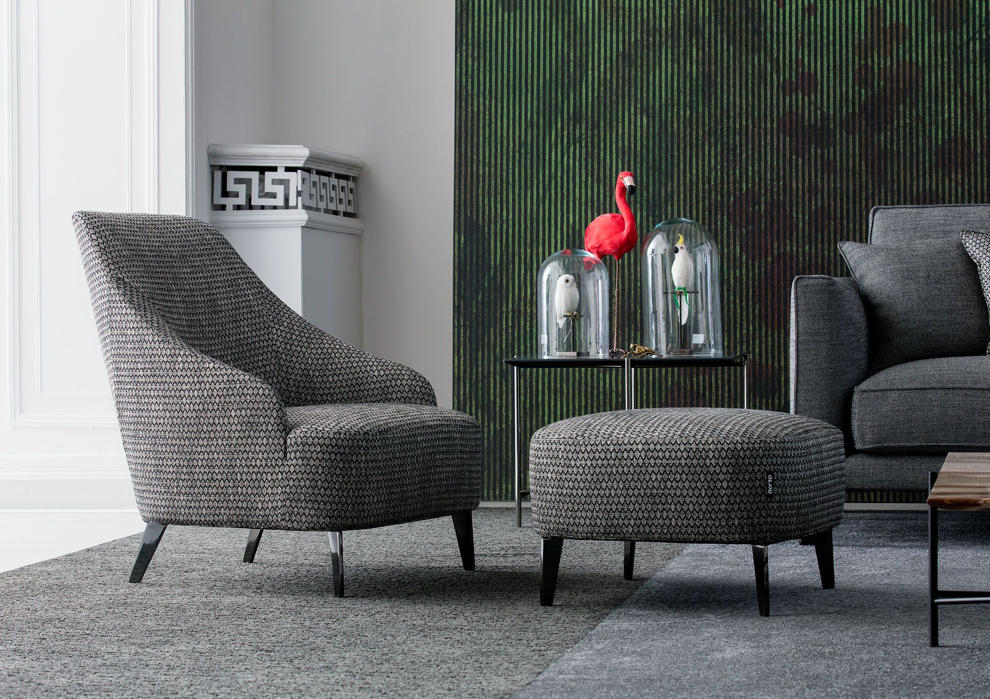 Тканевое кресло BertO EMILIA ARCH-00093073 - Вид №7