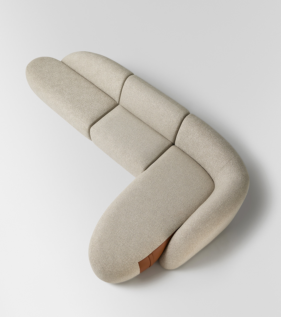 Модульный диван Beluga Belt Beluga J5536 Coleccion Alexandra - Вид №2