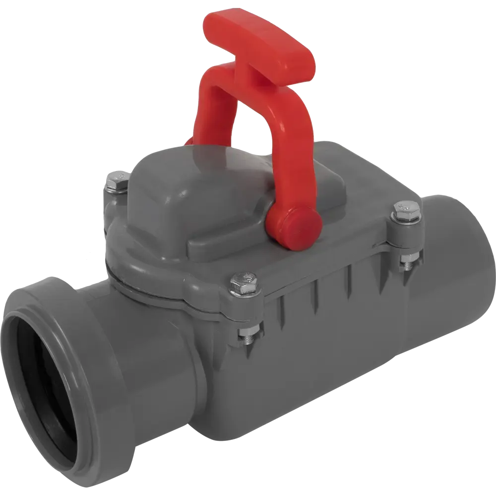 Обратный клапан Ø50 мм полипропилен ПОЛИТРОН STLM-2118938