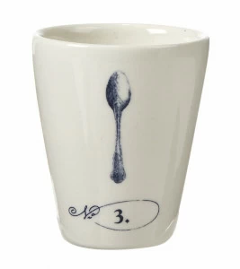 Чашки для эспрессо "Галерея" (комплект шт) COMPTOIR de FAMILLE ИНЛАВКА ГАЛЕРЕЯ 068216 Белый;синий