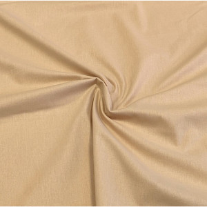 Ткань для шитья постельного белья поплин ширина 220 см цвет кофейный, цена за 1 метр погонный БЕЗ БРЕНДА