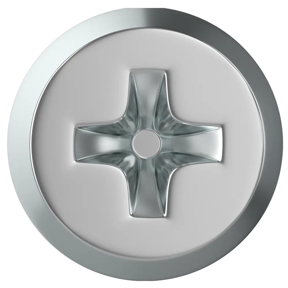 Саморезы по металлу Standers полуцилиндрические острые оцинкованные 3.5х9.5 70 шт STLM-2003705 - Вид №1